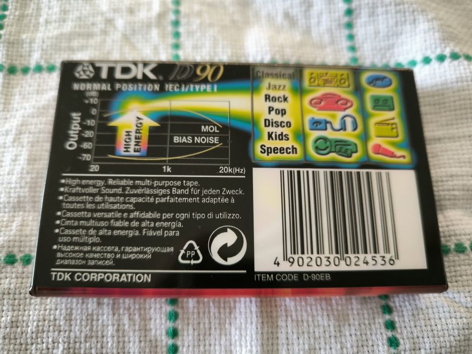 Cassete Audio TDK Nova