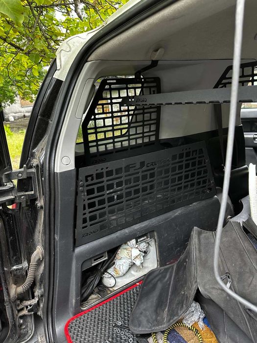Toyota FJ Cruiser Панель на вікна багажника Органайзер молле Решітка