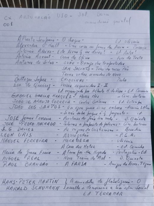 Lote de livros variados