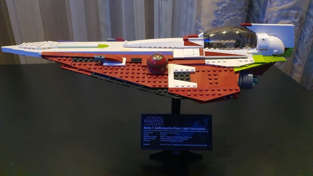 Lego Star Wars 10215 Obi-Wan's Jedi Starfighter 2010 рік