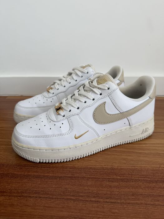 Sapatilhas Nike Air Force 1 Low ‘07 Essential White Beige