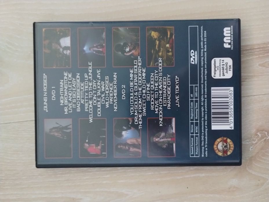 Guns n Roses Live Tokyo 2DVD
