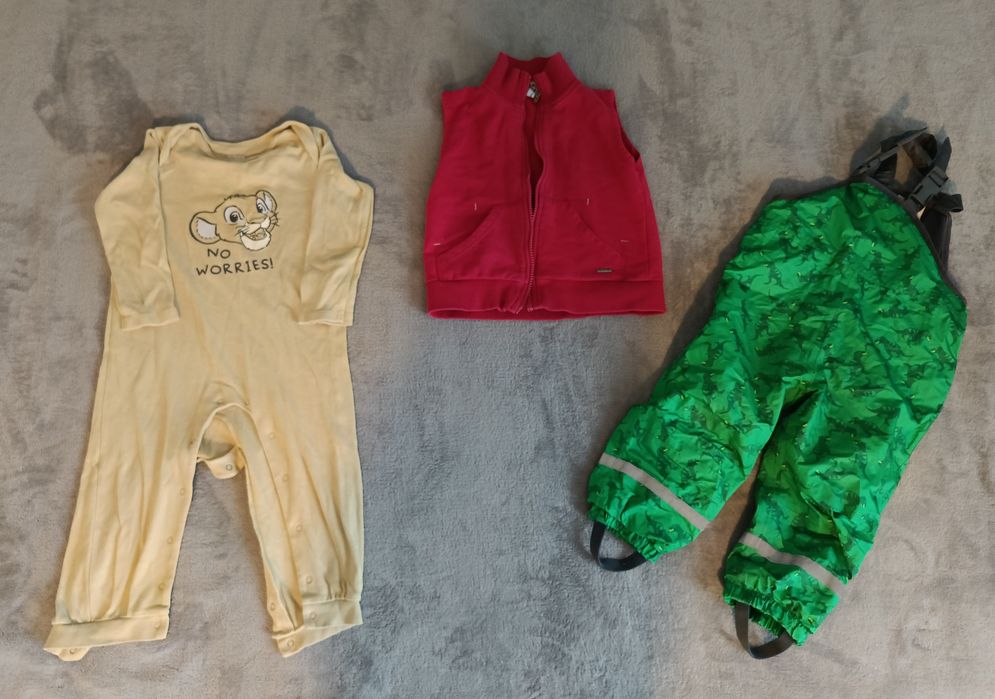 Ubrania chłopięce r. 86/92