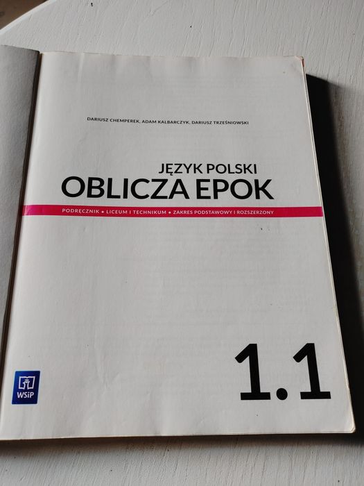 Oblicza Epok 1.1 Język polski