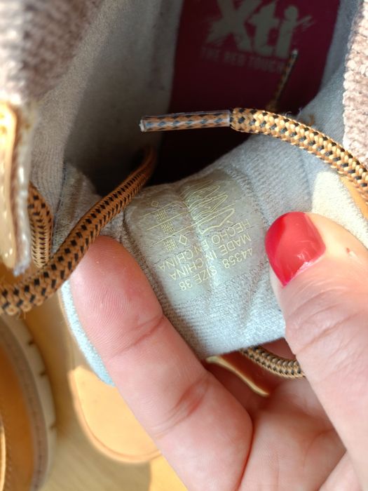 Botki , trapery firma Xti rozm 38 ,jak nowe