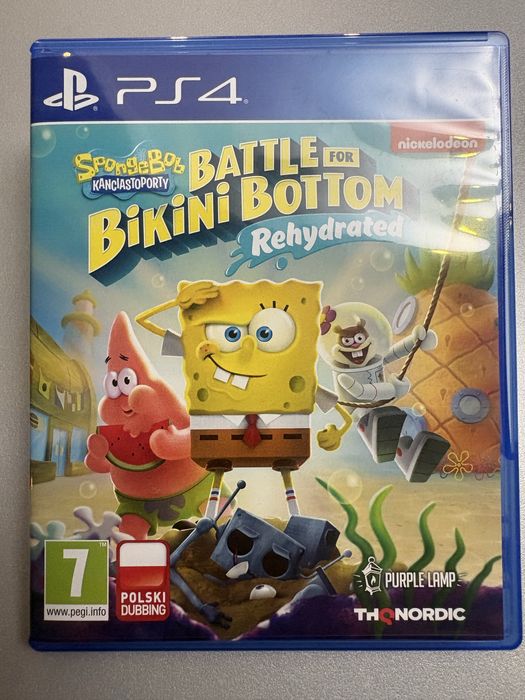 SpongeBob ps4 PL dubbing