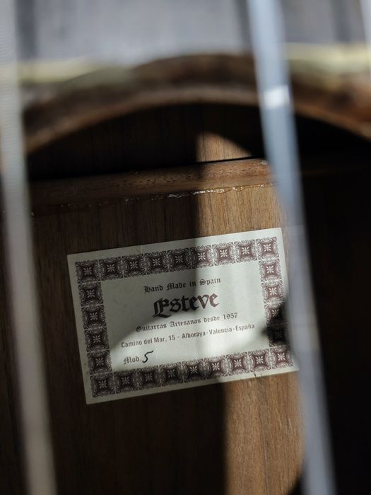 Guitarra clássica Esteve Modelo 5