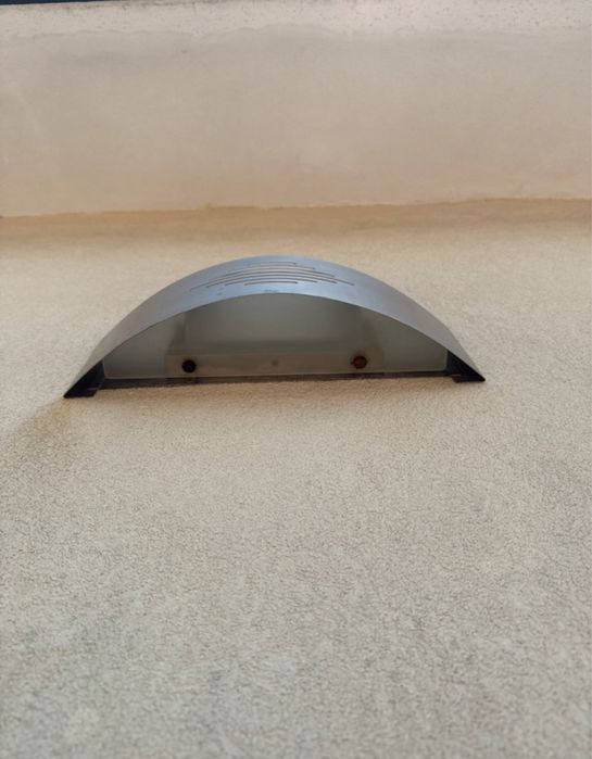 Candeeiro cinzento para exterior
