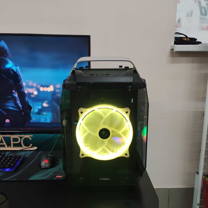 Компютер Новый Ryzen 5 5500, 16GB DDR4, GTX 1660 Ti 6GB, SSD 500GB