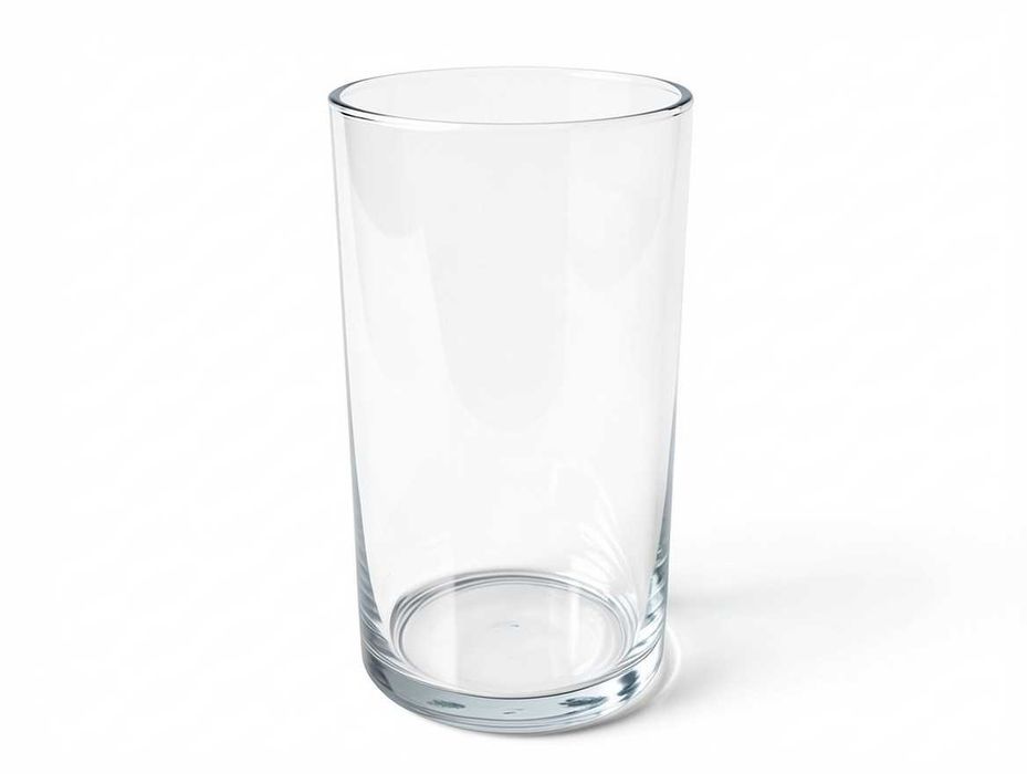 S066 Wazon Szklany Cylinder Duży Przezroczysty Klasyczny Na Kwiaty Świece Tubowy Ślubny Dekoracyjny