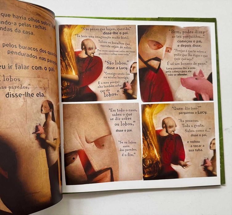 Neil Gaiman e Dave McKean, Os Lobos Nas Paredes. 1ª Edição, 2004