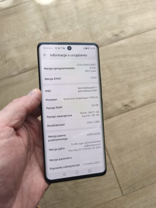 Nowy Huawei Nova 9 8/128GB