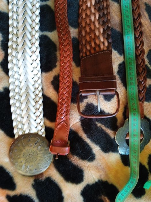 Skórzane paski z naturalnej skóry