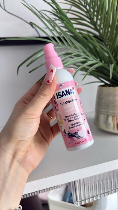 isana serum silikonowe do wlosow 100 ml