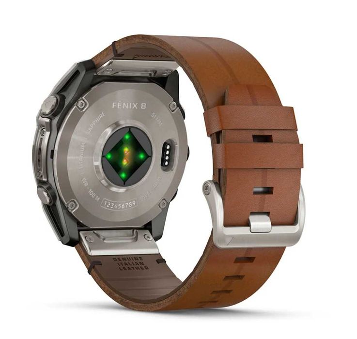 Garmin fenix 8 AMOLED (51 мм) Sapphire Titanium  010-02905-40