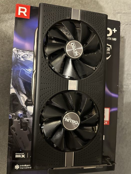 Karta graficzna RX580 saphire nitro + 8GB