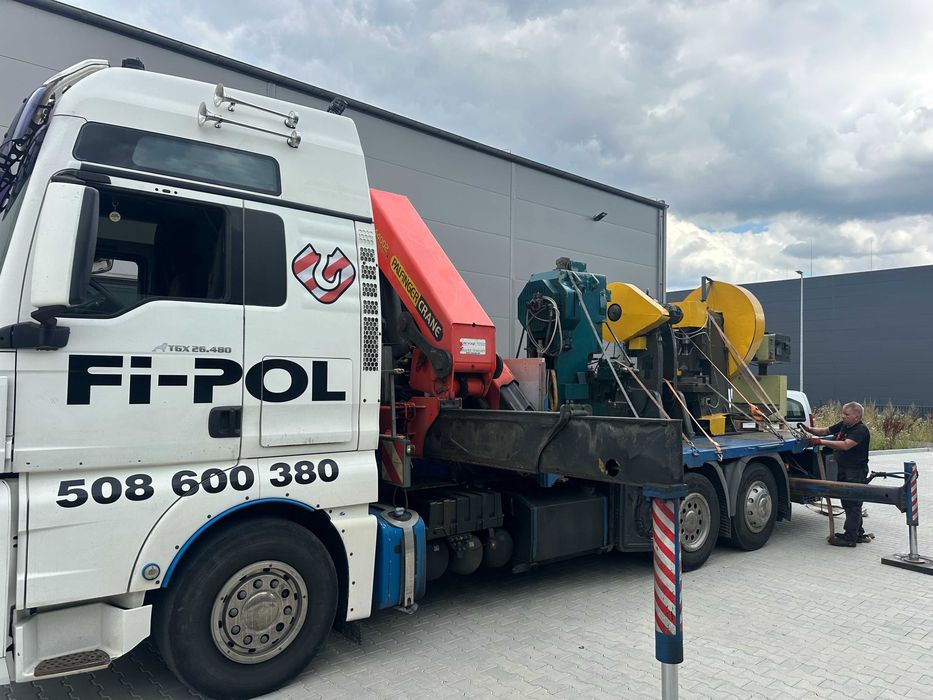 Transport HDS, Transport kontenerów, Montaż reklam - konstrukcji !