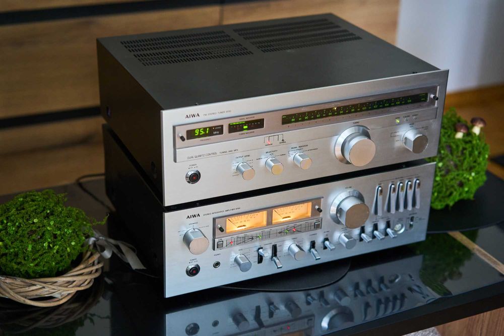 Wzmacniacz AIWA AA-8700 + Tuner AIWA 9700