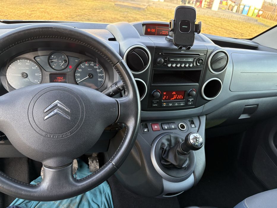Citroen Berlingo Multispace 1,6 109km Klima! Alufelgi! Grzane fotele!
