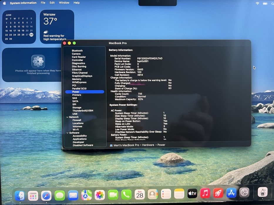 MacBook Pro 2021 M1 Pro | 32 GB RAM | 1 TB SSD | Gwarancja 12 miesięcy