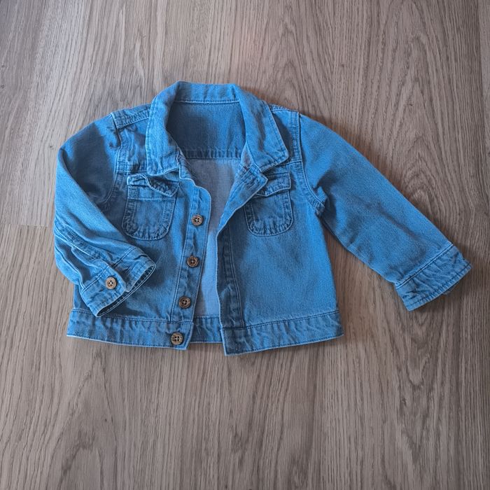 Kurka katana jeansowa dla chłopca George rozmiar 74