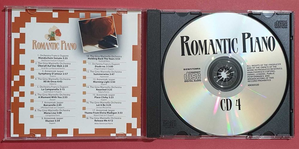 CD - Romantic Piano - CD 4
