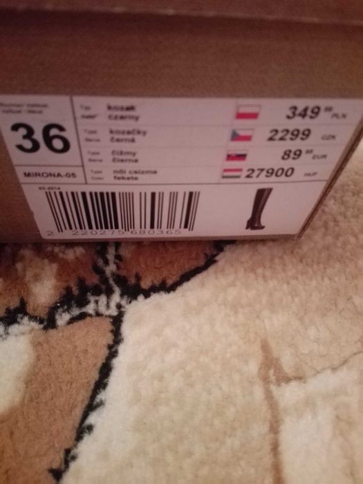 Kozaki Lasocki  rozmiar 36