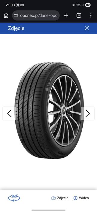 Opony Michelin pirmacy 4 205/55/17 R17 nowe nieużywane SUV