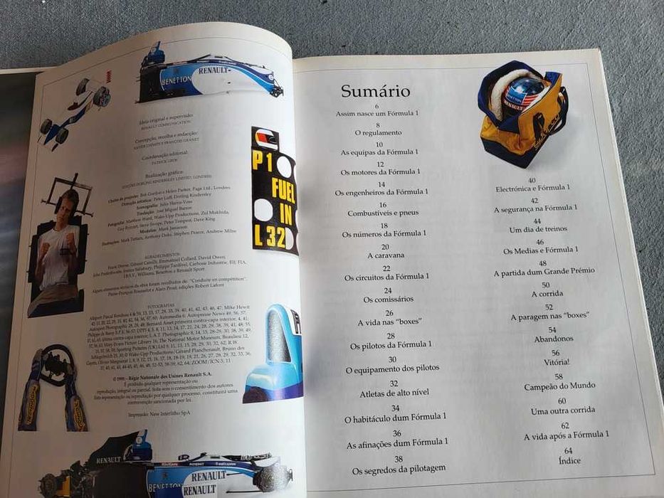 O Álbum Renault da F1