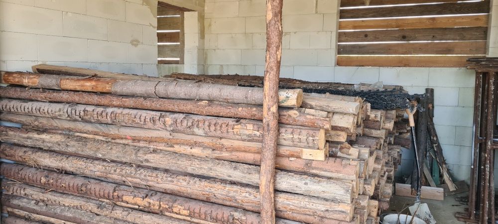 3 metrowe 300szt stemple budowlane.