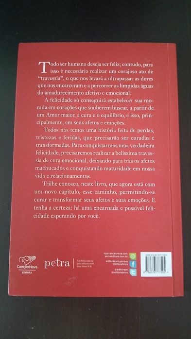 Livro 'Curar-se Para Ser Feliz',  Padre Adriano Zandoná - Como novo