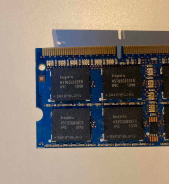 Memórias RAM 4GB+2GB [6GB total] 2Rx8 PC3 10600S de portátil Apple64752268519939123