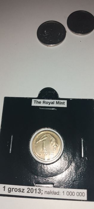1 gr 2013 rok ROYAL MINT ( NAKLAD 1MLN)