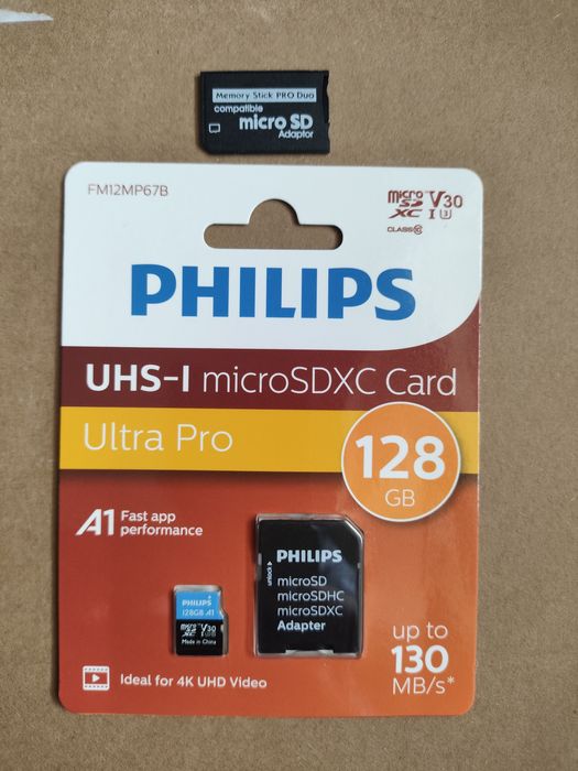 Adaptador micro SD p/ MS Pro Duo+ Micro SD 64GB