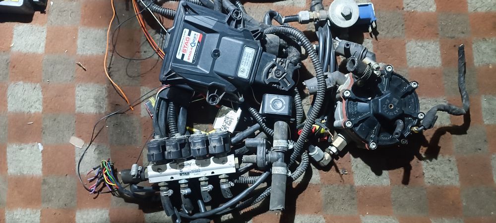 Instalacji gazowej  sekwencji LPG Stag Qbox plus Next, basic, gofast