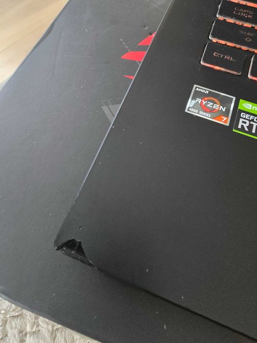 Asus rog strix G15 Rtx 3050 Ryzen 7 4800h SSD 512gb 16gb ram