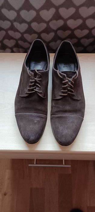 Туфли замшевые мужские n.d.c. made by hand Чоловічі туфлі Італія 44р