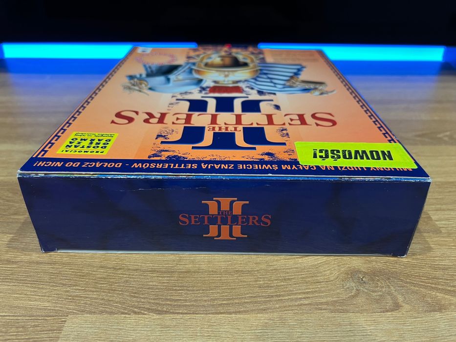 The Settlers III 3 (PC PL 1998) BIG BOX kompletne premierowe wydanie