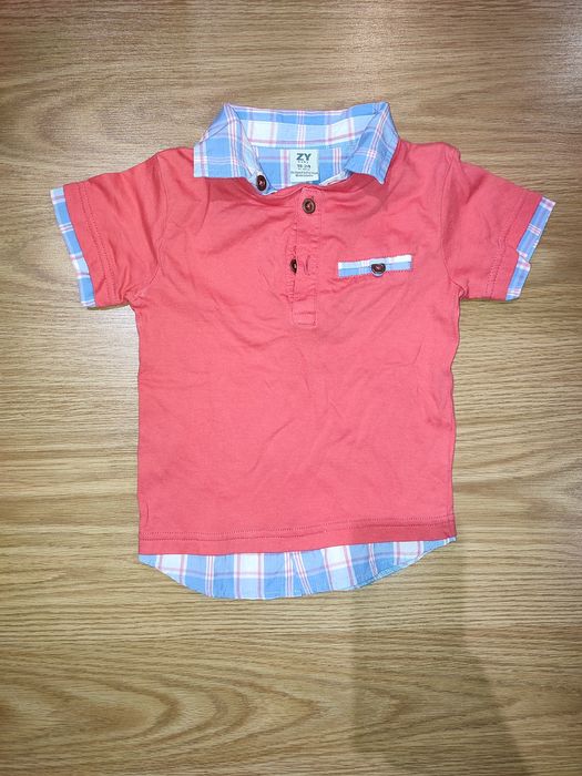 Camisa T-shirt menino C&A - 18-24 meses