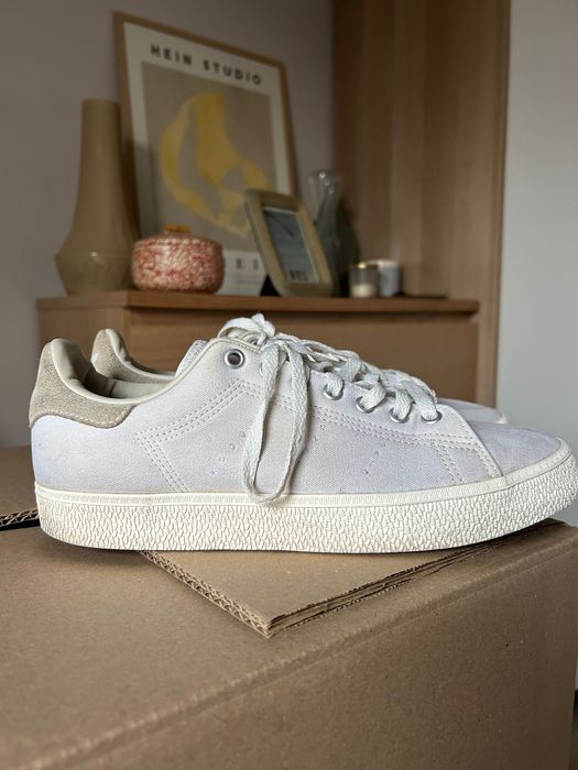 Białe tenisówki Adidas Stan Smith białe rozmiar. 42.5