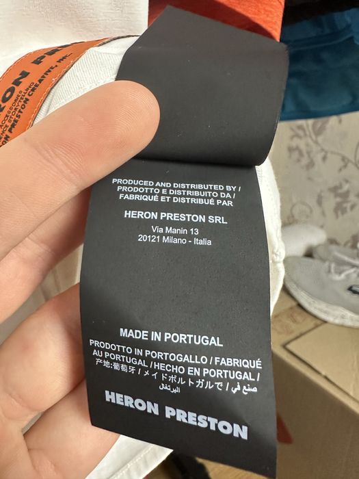 Футболка Heron Preston | Футболка Heron Preston once upon a time