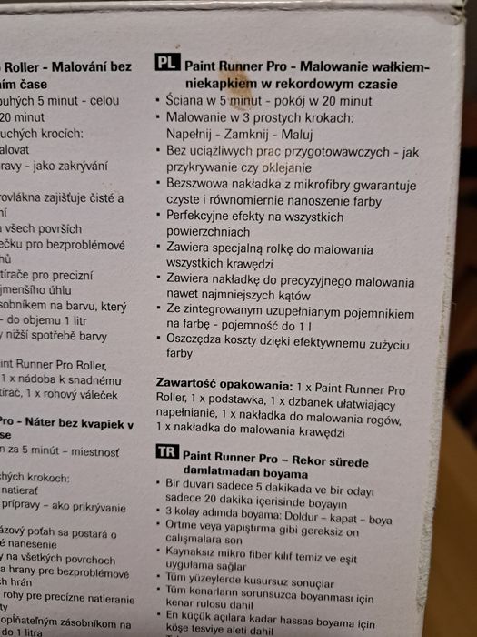 Nowy zestaw wałków do malowania