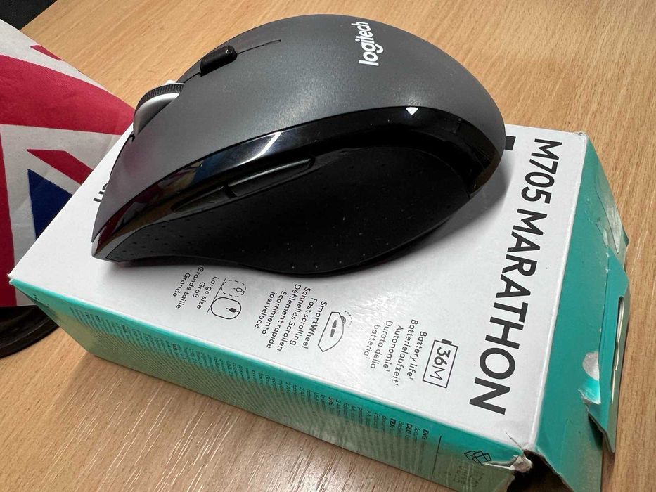 Бездротова Миша Logitech M705 Marathon Mouse Wireless Black (910-001945, 910-001963)
