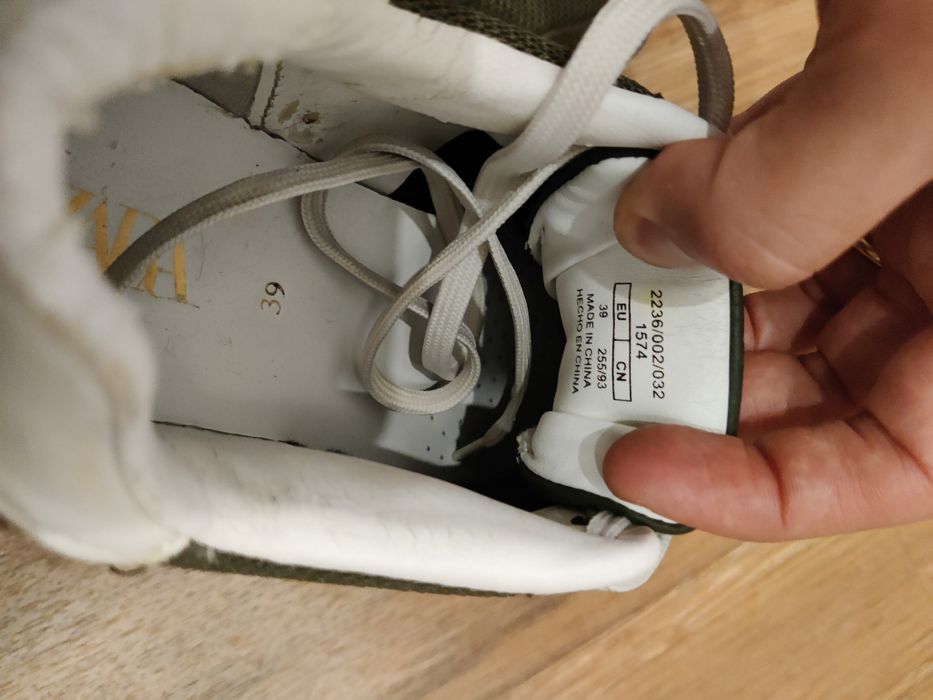 Sapatilhas Zara n.39 verdes