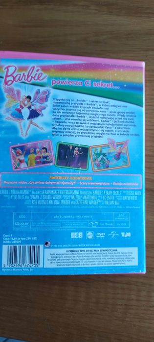 DVD Barbie i sekret wróżek
