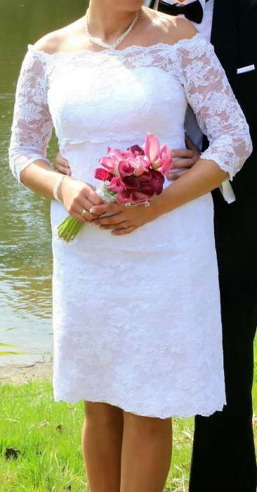 Suknia ślubna biała