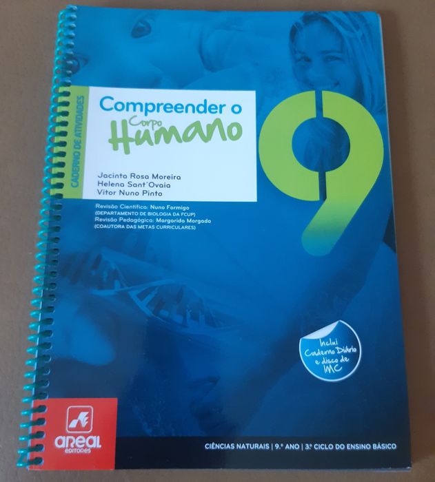 Compreender o Corpo Humano - Caderno de Actividades 9°