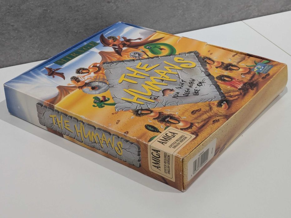 The Humans gra BIG BOX Amiga dyskietki z 1992 r.