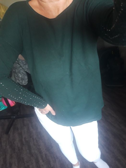 Sweter damski bluzka z długim rękawem Next S/M/L