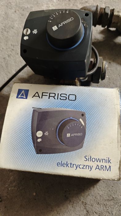 Zawór mieszający AFRISO ARV 4-drogowy z siłownikiem ARM343